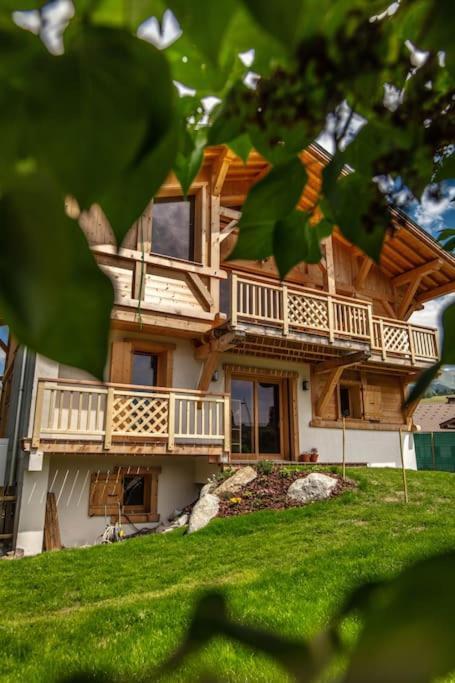 Charmant Appartement Dans Chalet, Coeur De Megève Εξωτερικό φωτογραφία